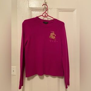 Magenta Rag & Bone “Tiger” sweater